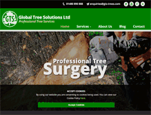 Tablet Screenshot of gts-trees.com